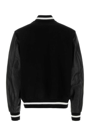 GIVENCHY Classic Black Wool Blend Jacket for Men