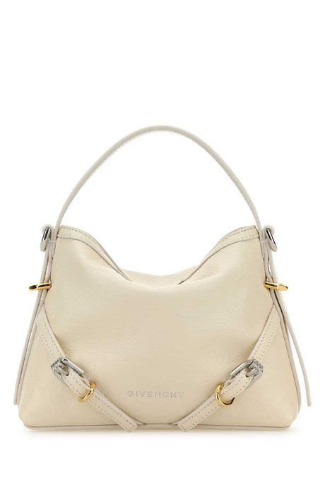 GIVENCHY Mini Ivory Leather Crossbody Handbag