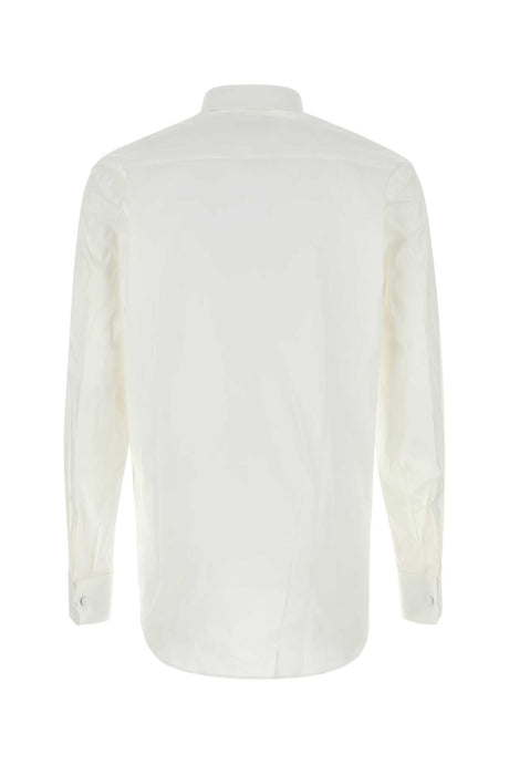 PRADA Stretch Cotton Blend Shirt for Men