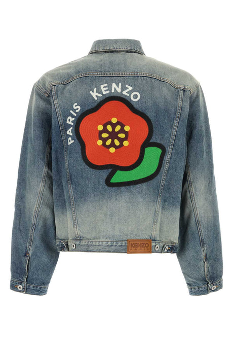 KENZO Light Blue Denim Jacket for Men