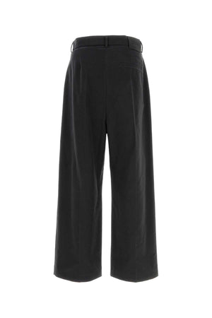 LOEWE Stretch Cotton Charcoal Pants for Men