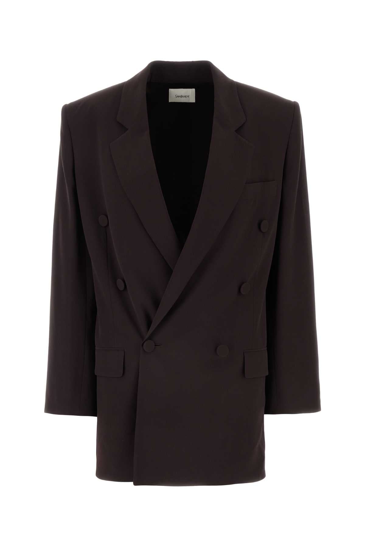 SAINT LAURENT Elegant Silk Blazer for Women