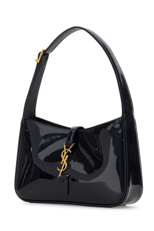 SAINT LAURENT Midnight Blue Mini Leather Shoulder Handbag