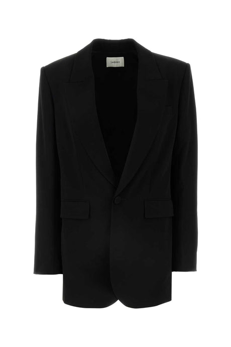 SAINT LAURENT Creme Blazer for Women - Timeless Elegance