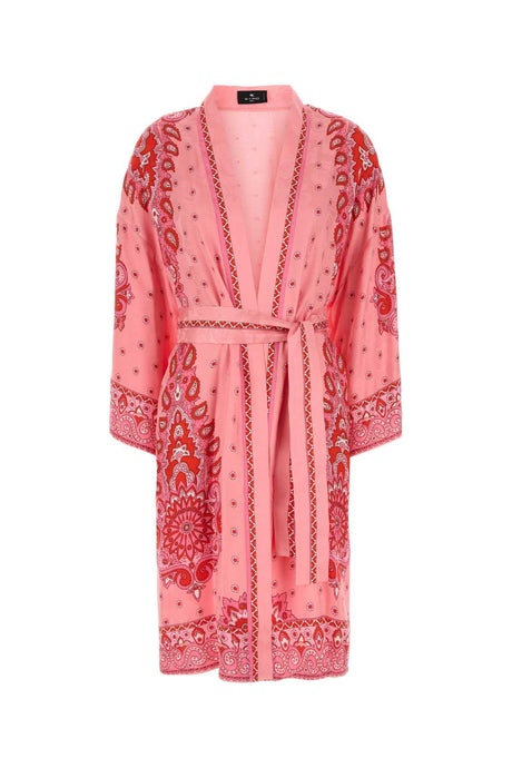 ETRO Elegant Printed Satin Kimono for Women