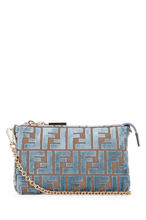 FENDI Mini Velvet Pouch Handbag