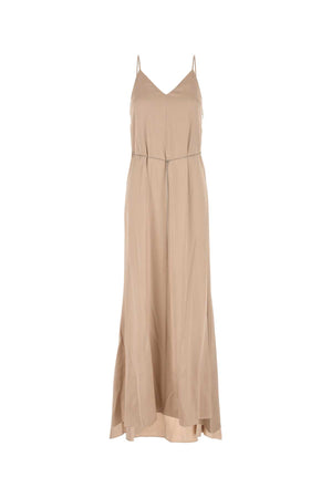 FENDI Elegant Satin Long Dress for Women