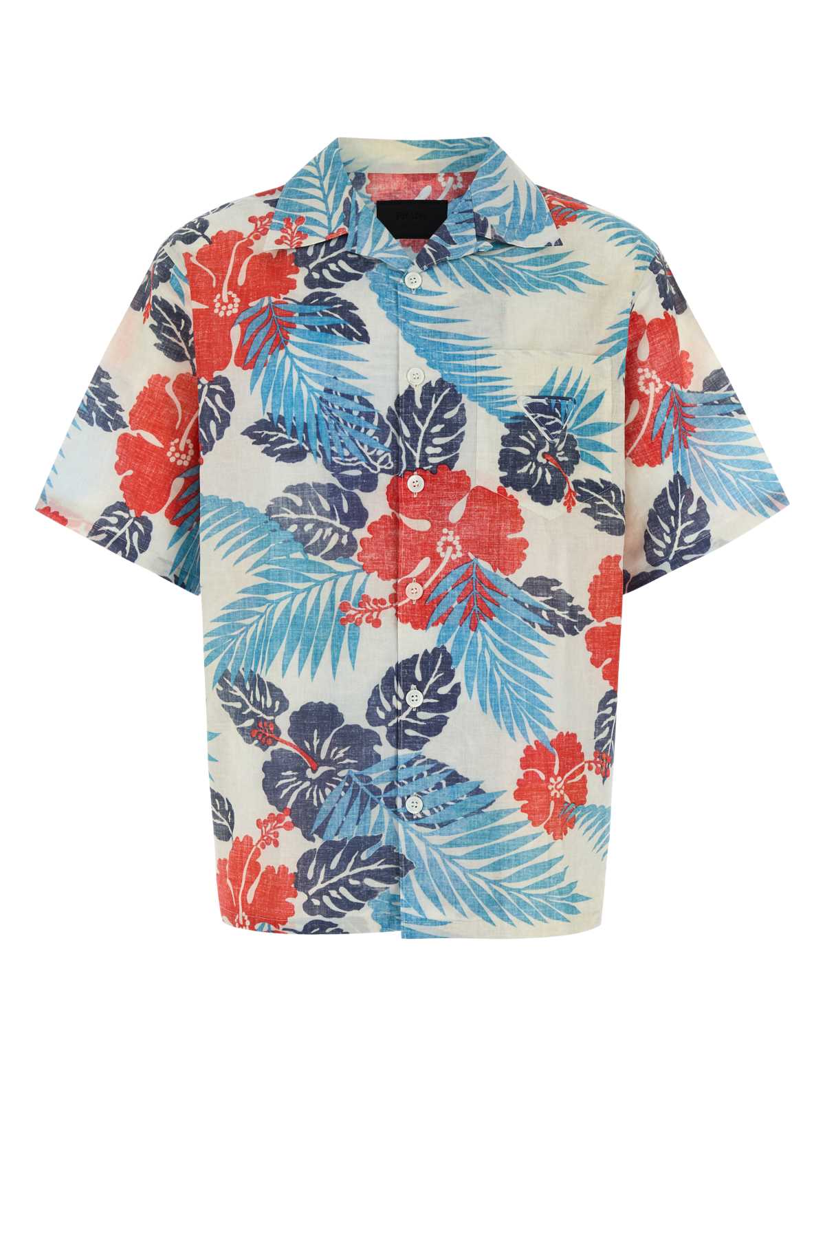 PRADA Exotic Printed Cotton Shirt for Men