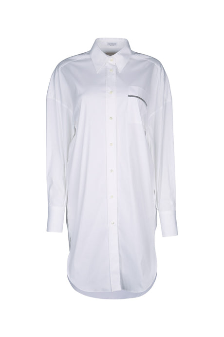 BRUNELLO CUCINELLI Elegant Mini Shirt for Women