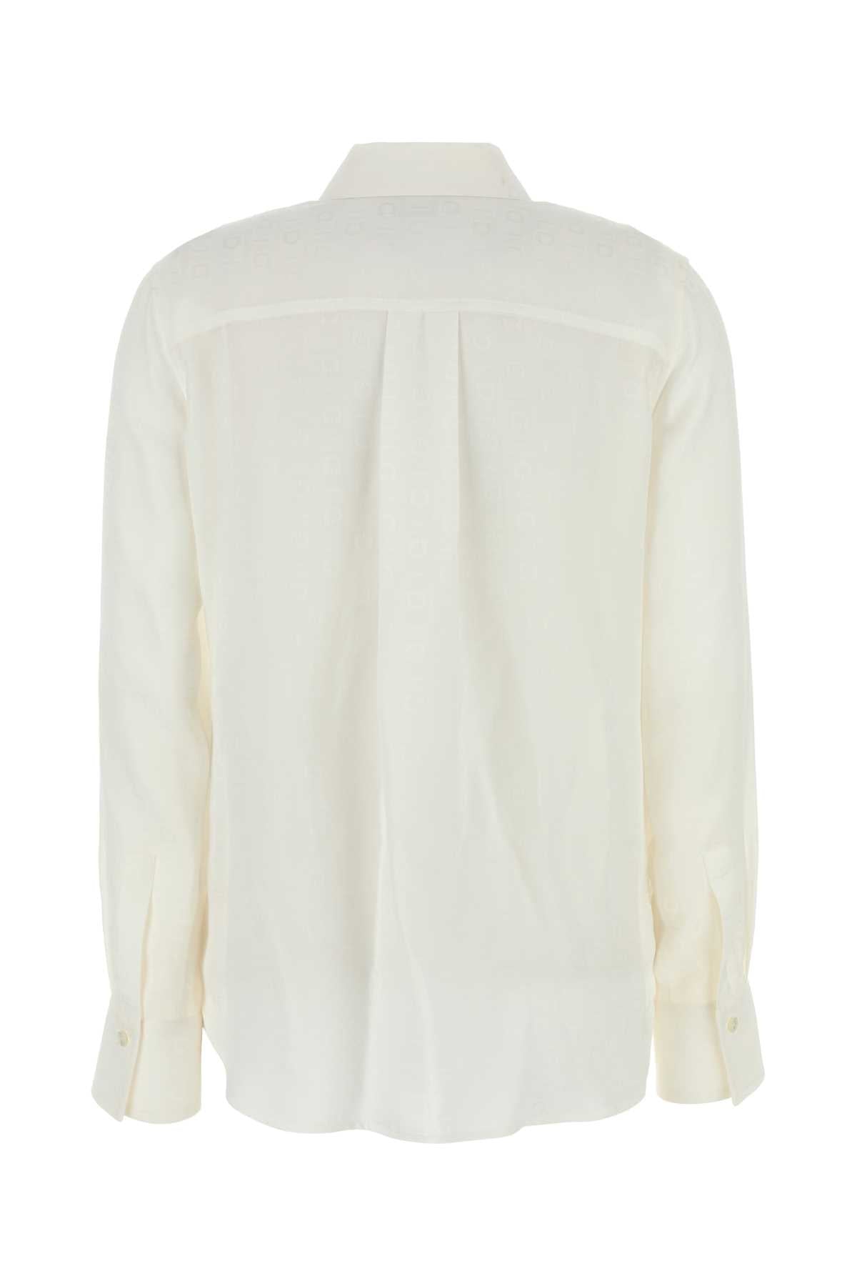 SALVATORE FERRAGAMO Elegant Silk Shirt for Women - Size Available