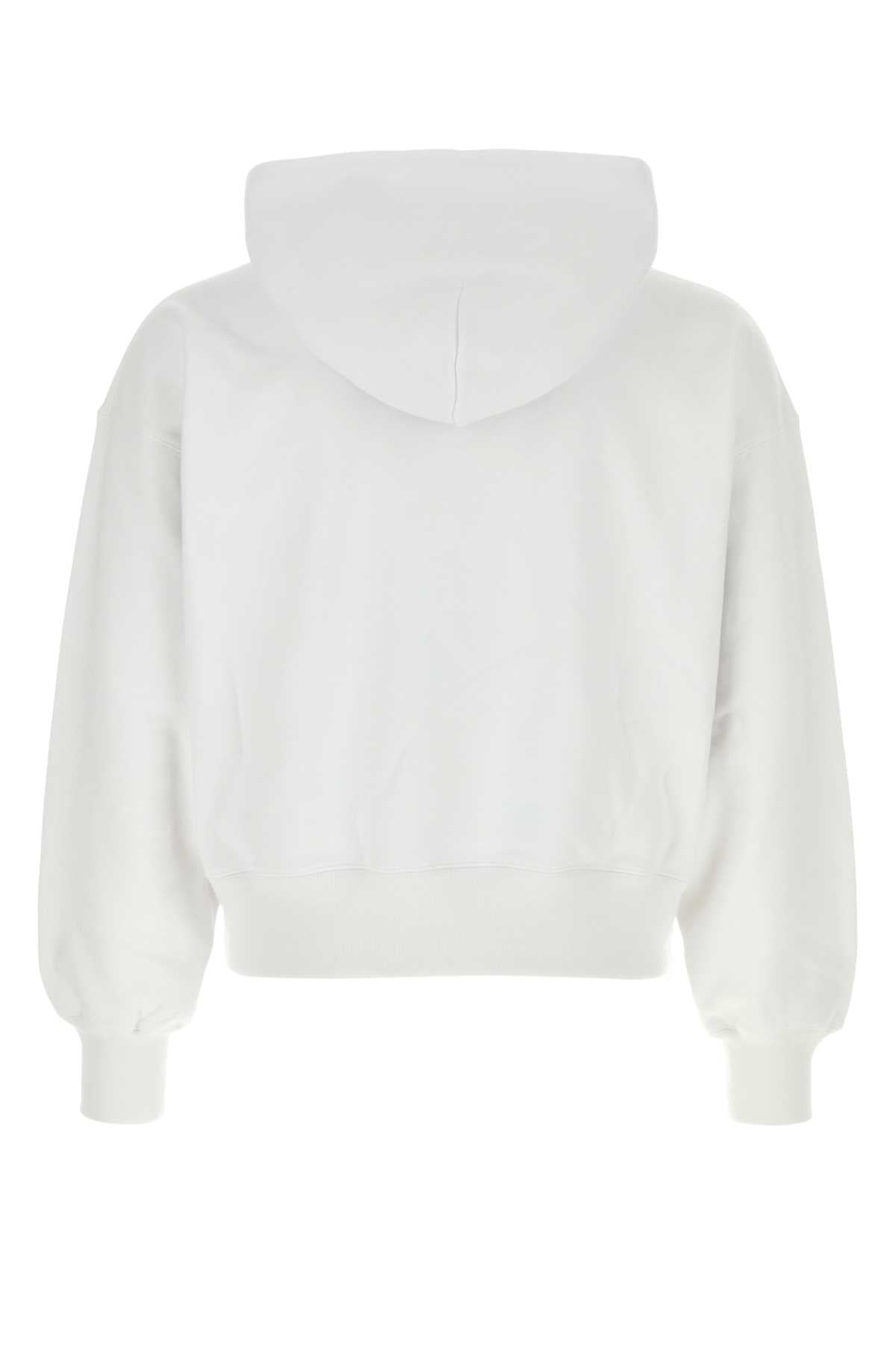 GUCCI Classic White Cotton Sweatshirt for Men