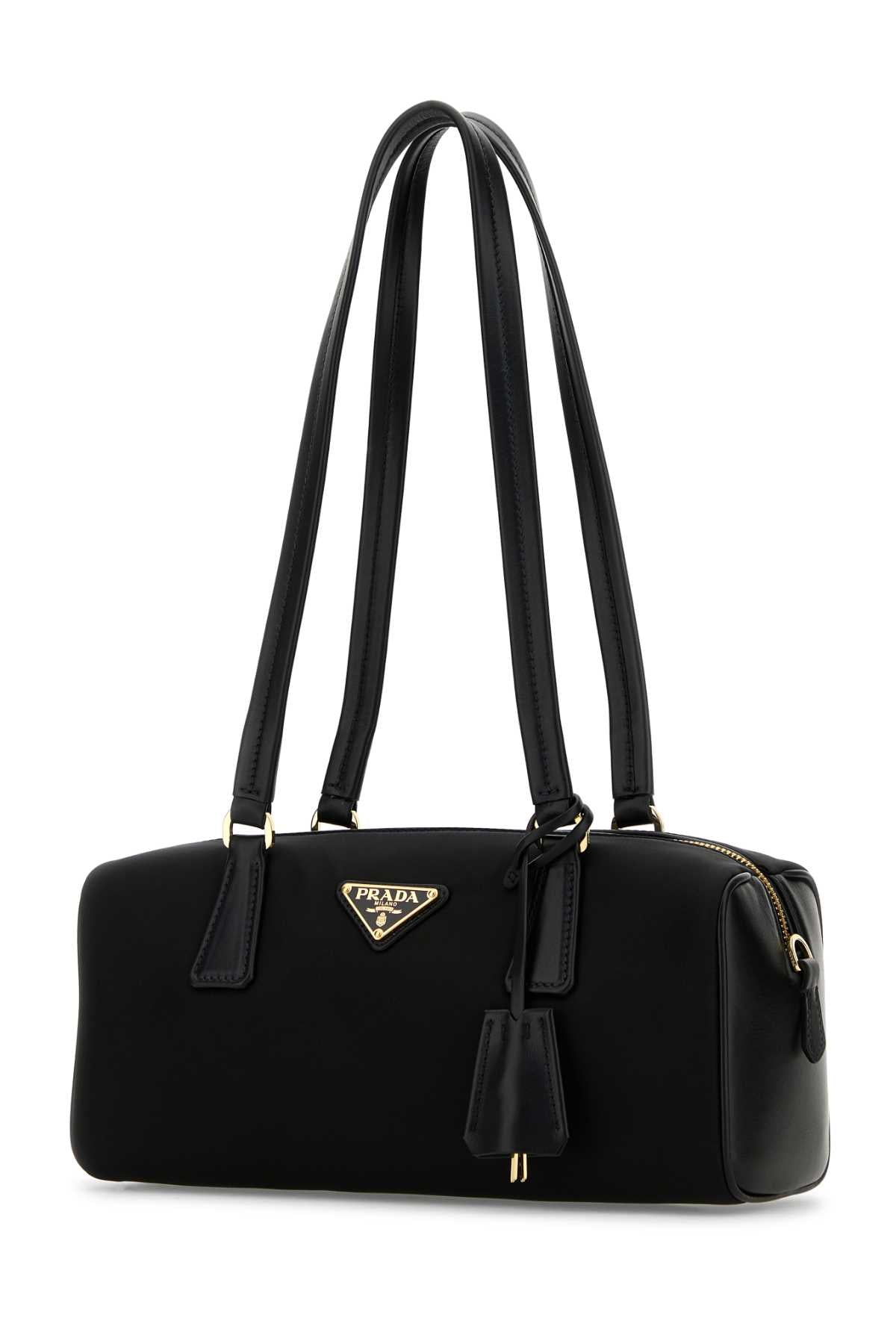 PRADA Mini Black Nylon Shoulder Handbag