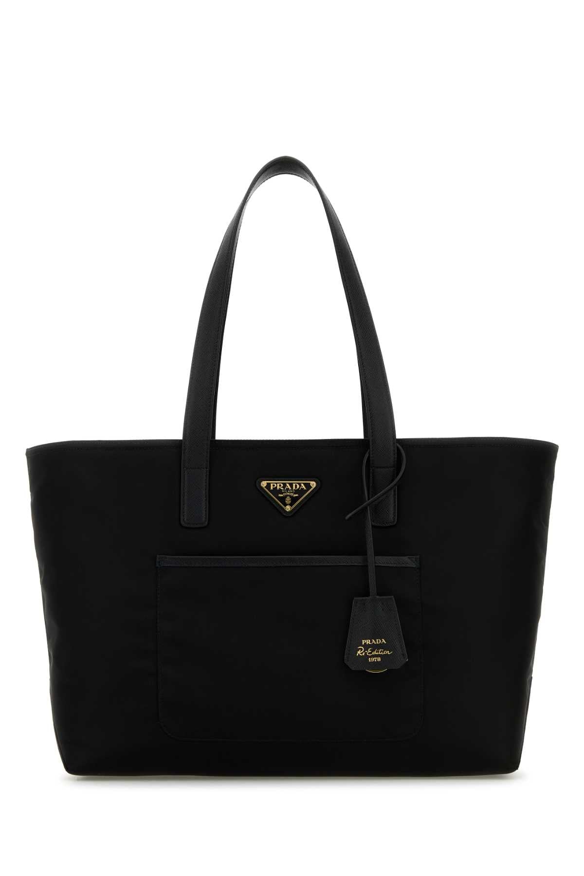 PRADA Chic Re-Nylon Handbag - 35 cm x 29 cm x 15.5 cm