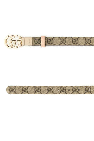 GUCCI Reversible GG Supreme Fabric Belt - 2 cm Height