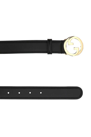 GUCCI Sleek 3 cm Leather Belt for Women