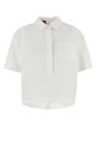 GUCCI Chic White Poplin Shirt for Women