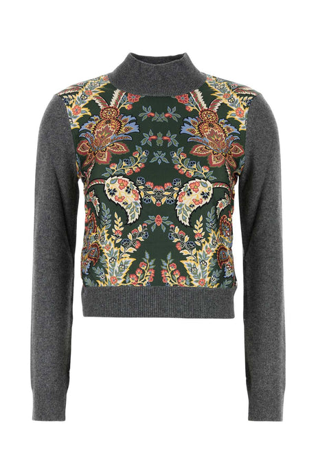 ETRO Wool Blend Knit Sweater for Women