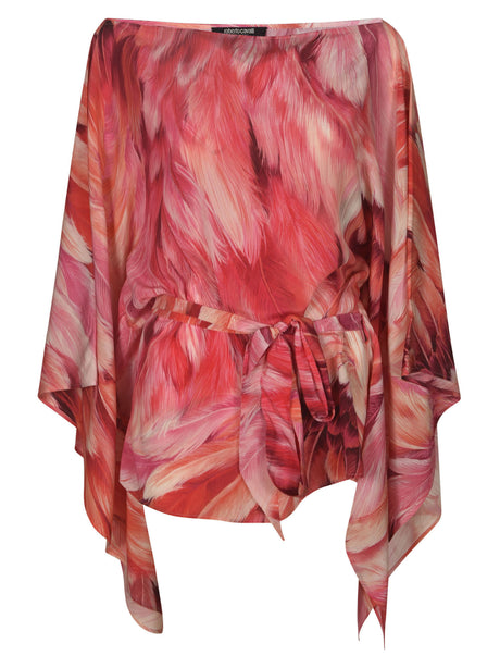 Roberto Cavalli Elegant Mini Pink Shirt for Women