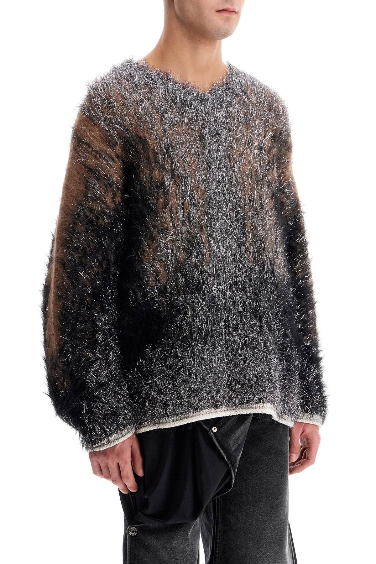 Y/PROJECT Oversized Gradient Sweater - Men’s Fashion Essential