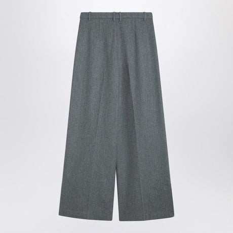 THE GARMENT Oversized Grey Wool Blend Trousers