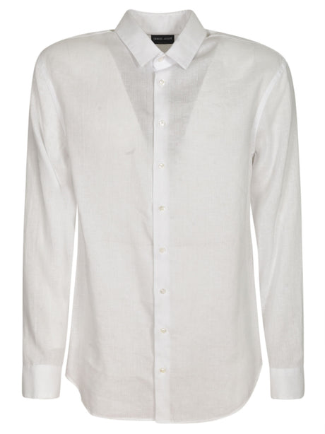 Giorgio Armani Men's Casual Mini Shirt