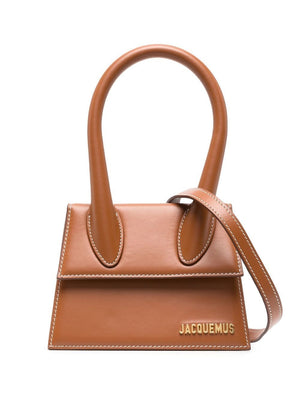 JACQUEMUS Stylish Mid-Sized Denim Handbag