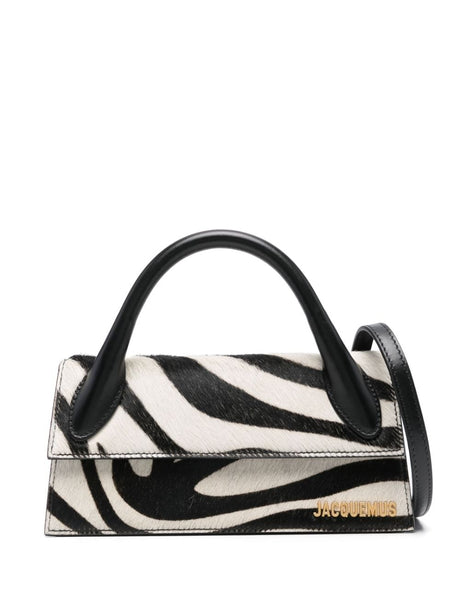 JACQUEMUS Chic Long Leather Handbag