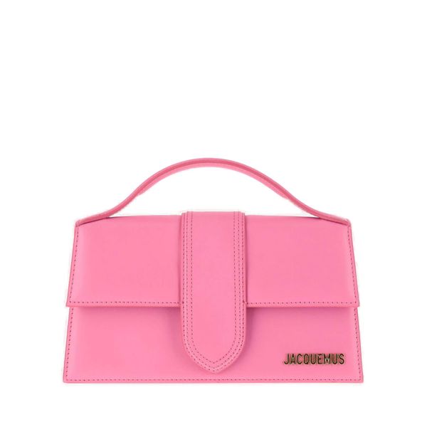 JACQUEMUS Mini Leather Handbag - Perfectly Chic Design (W:23CM H:13CM D:7CM)