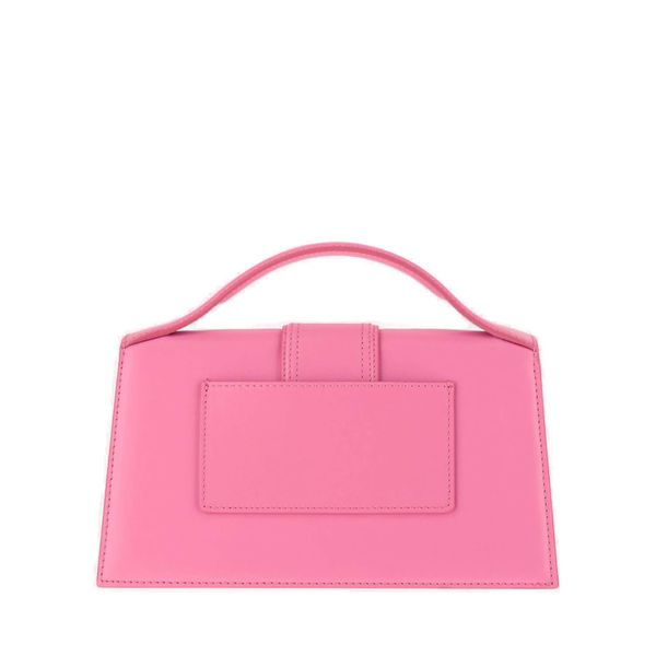 JACQUEMUS Mini Leather Handbag - Perfectly Chic Design (W:23CM H:13CM D:7CM)