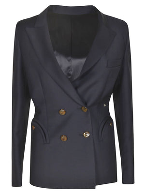 Blazè Stylish Women's Blue & Green Blazer