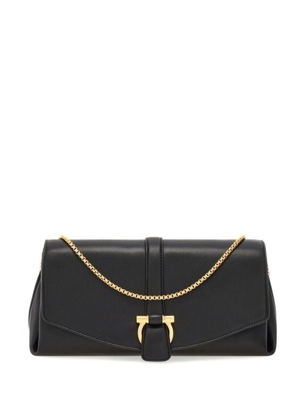 FERRAGAMO Chic Foldover Top Mini Crossbody Handbag