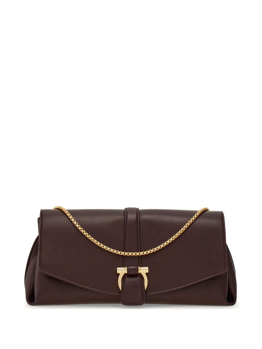 FERRAGAMO Medium Front Flap Shoulder Bag