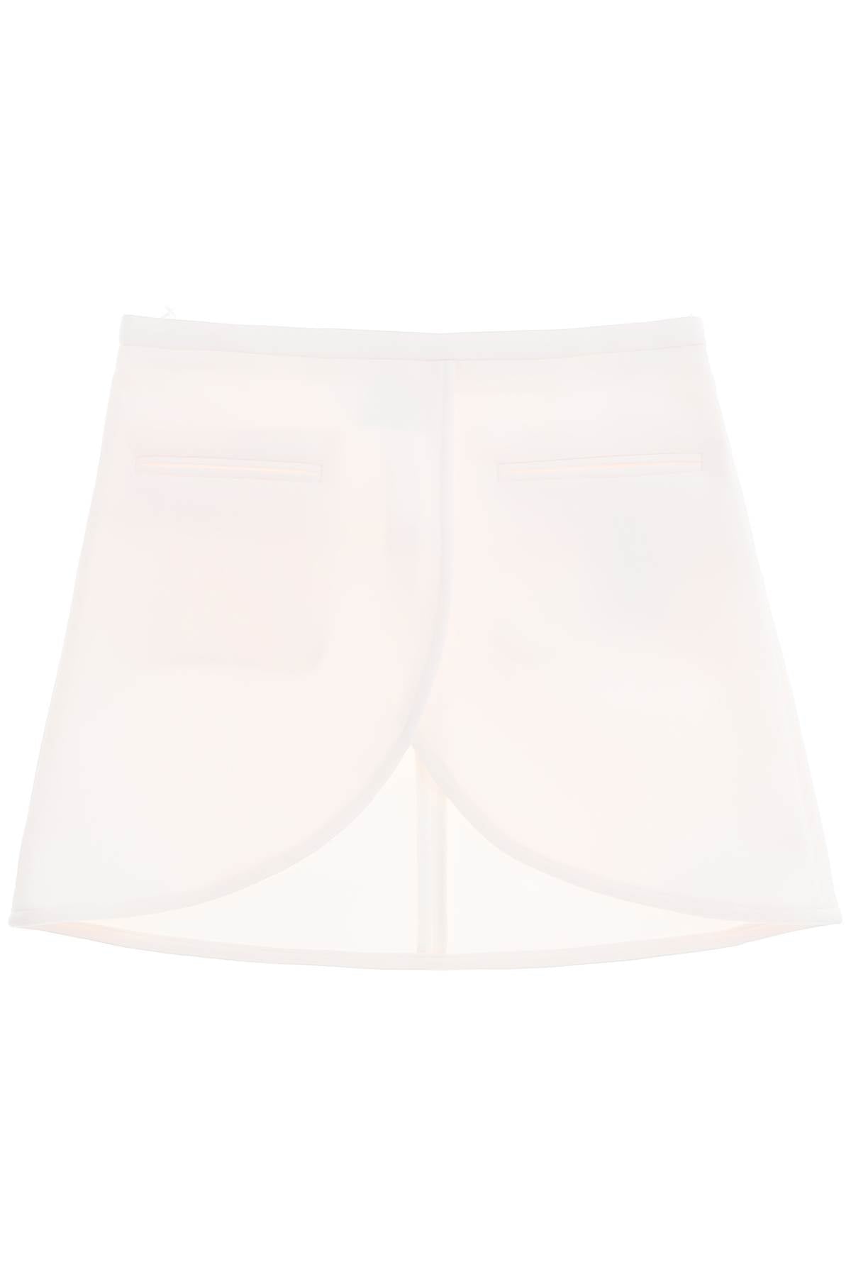 COURREGÈS Asymmetrical Mini Skirt for Women