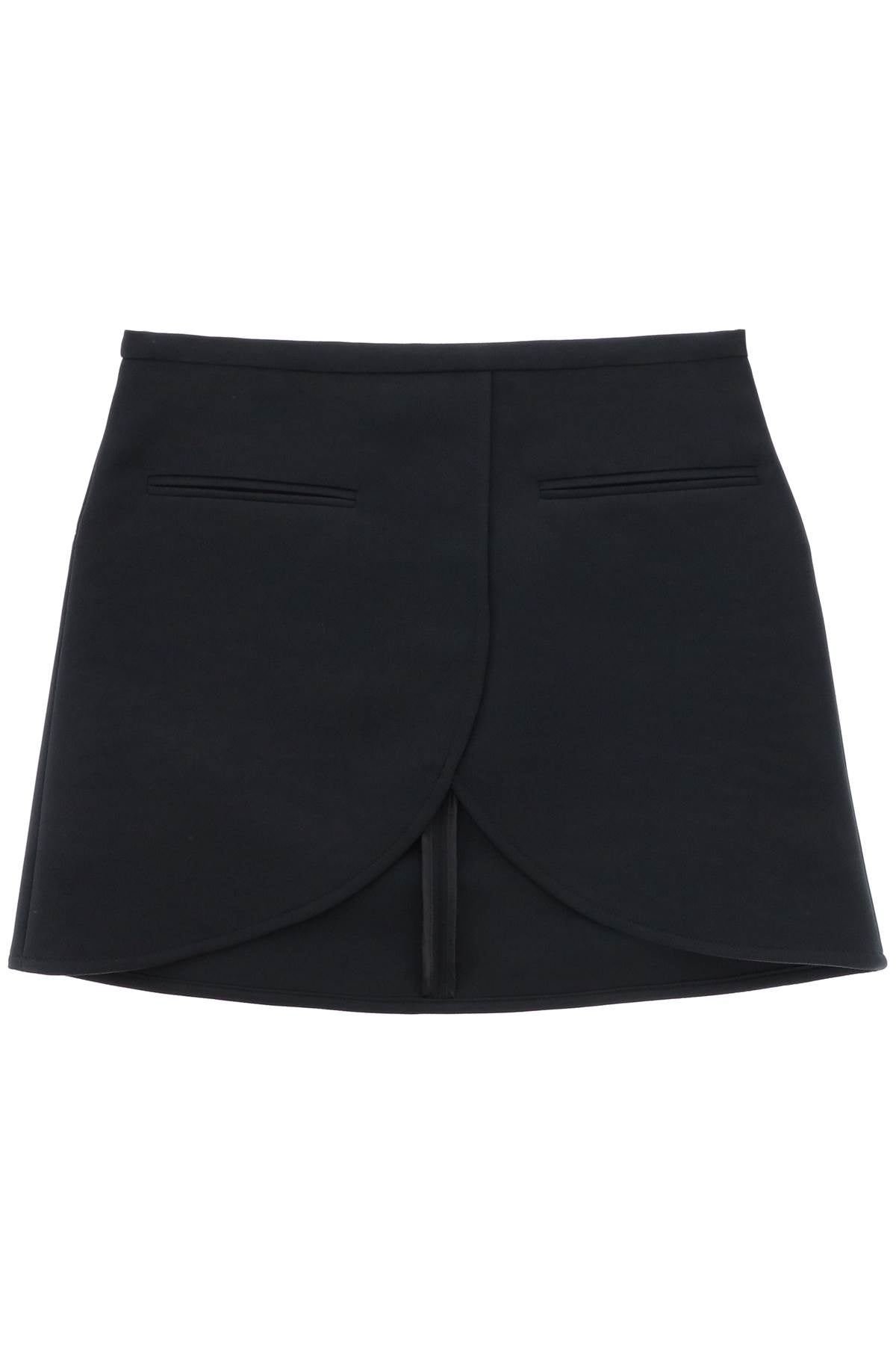 COURREGÈS Asymmetrical Mini Skirt for Women