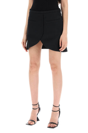 COURREGÈS Asymmetrical Mini Skirt for Women