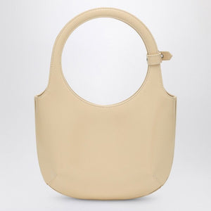 COURREGÈS Mini Soft Leather Handbag with Snap Closure and Dual Handles