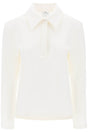 COURREGÈS Stylish 24SS Women's Tunic Top in White