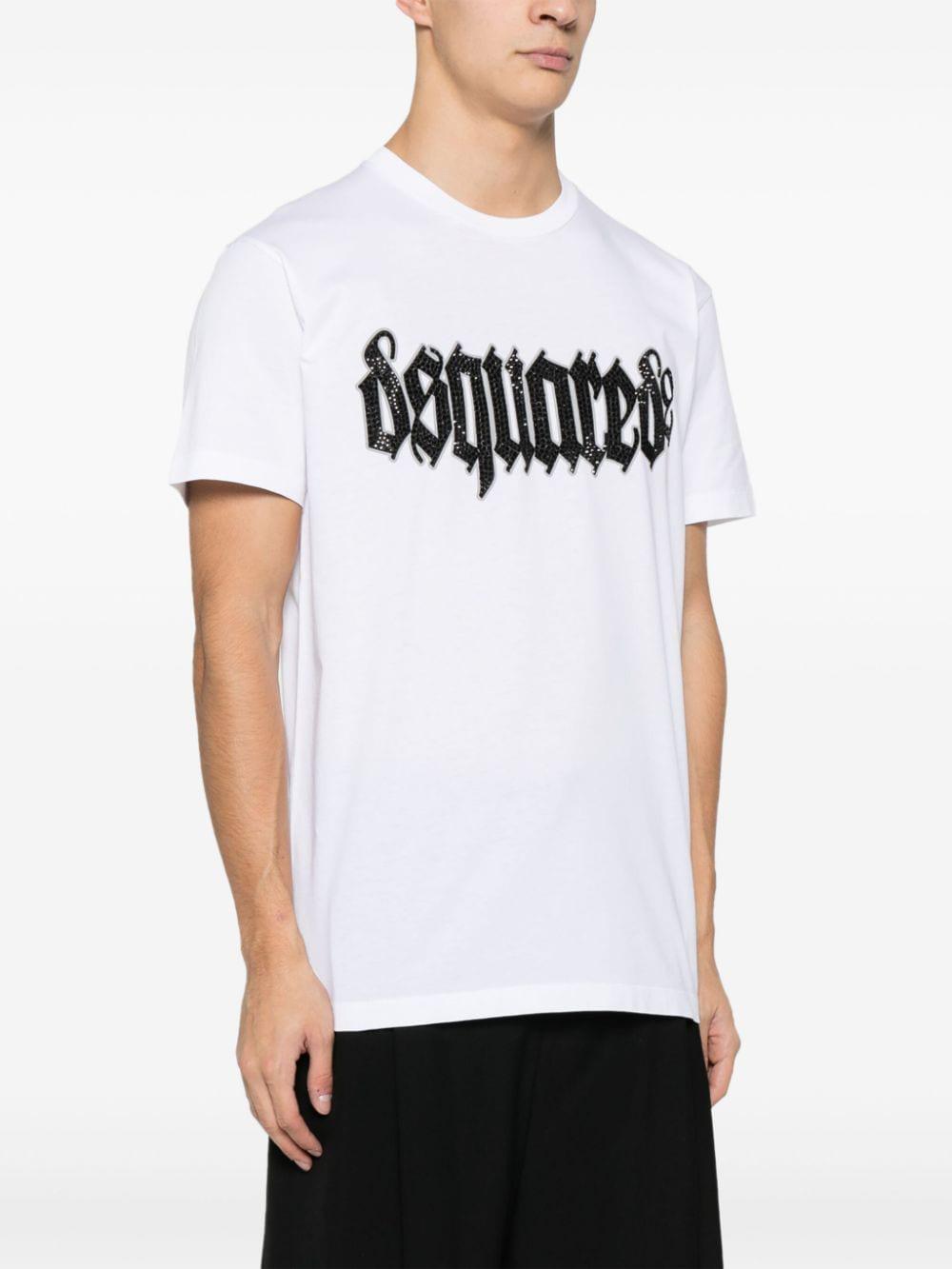 DSQUARED2 Men's White T-Shirt for SS24 Collection