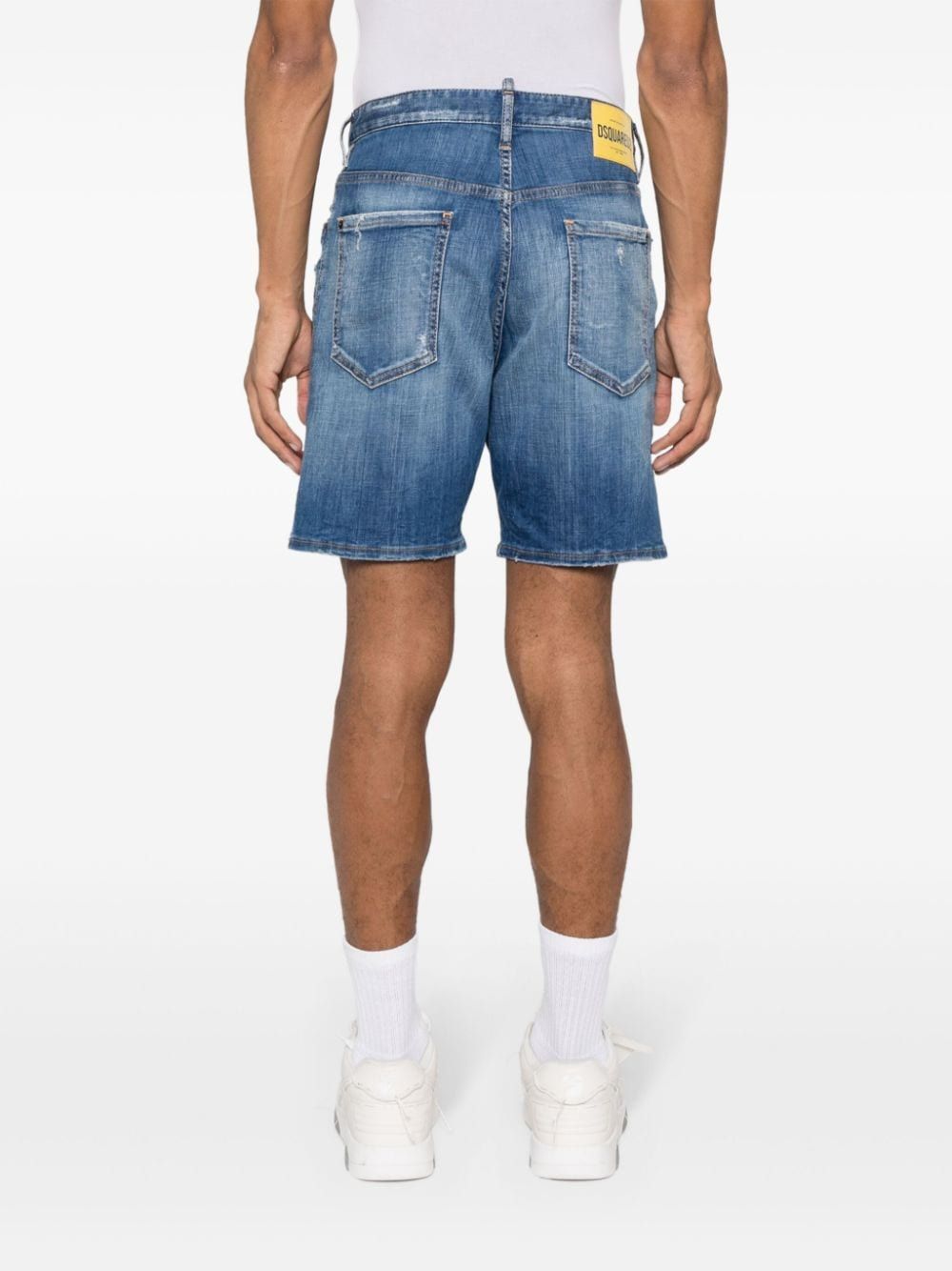 DSQUARED2 Navy Blue Men's Shorts for SS24