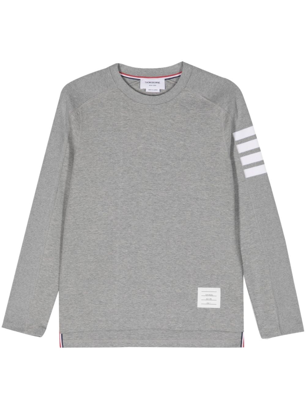 THOM BROWNE 4 Bar Cotton T-Shirt for Men - SS24 Collection