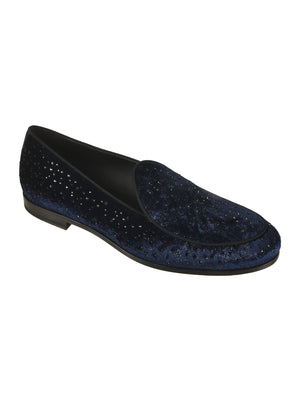 Giorgio Armani Men's Sleek Flat Shoes - Perfect for AI24 Season