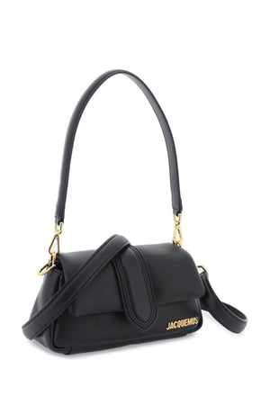 JACQUEMUS Le Petit Bambimou Shoulder Bag - Padded Smooth Leather, Magnetic Closure