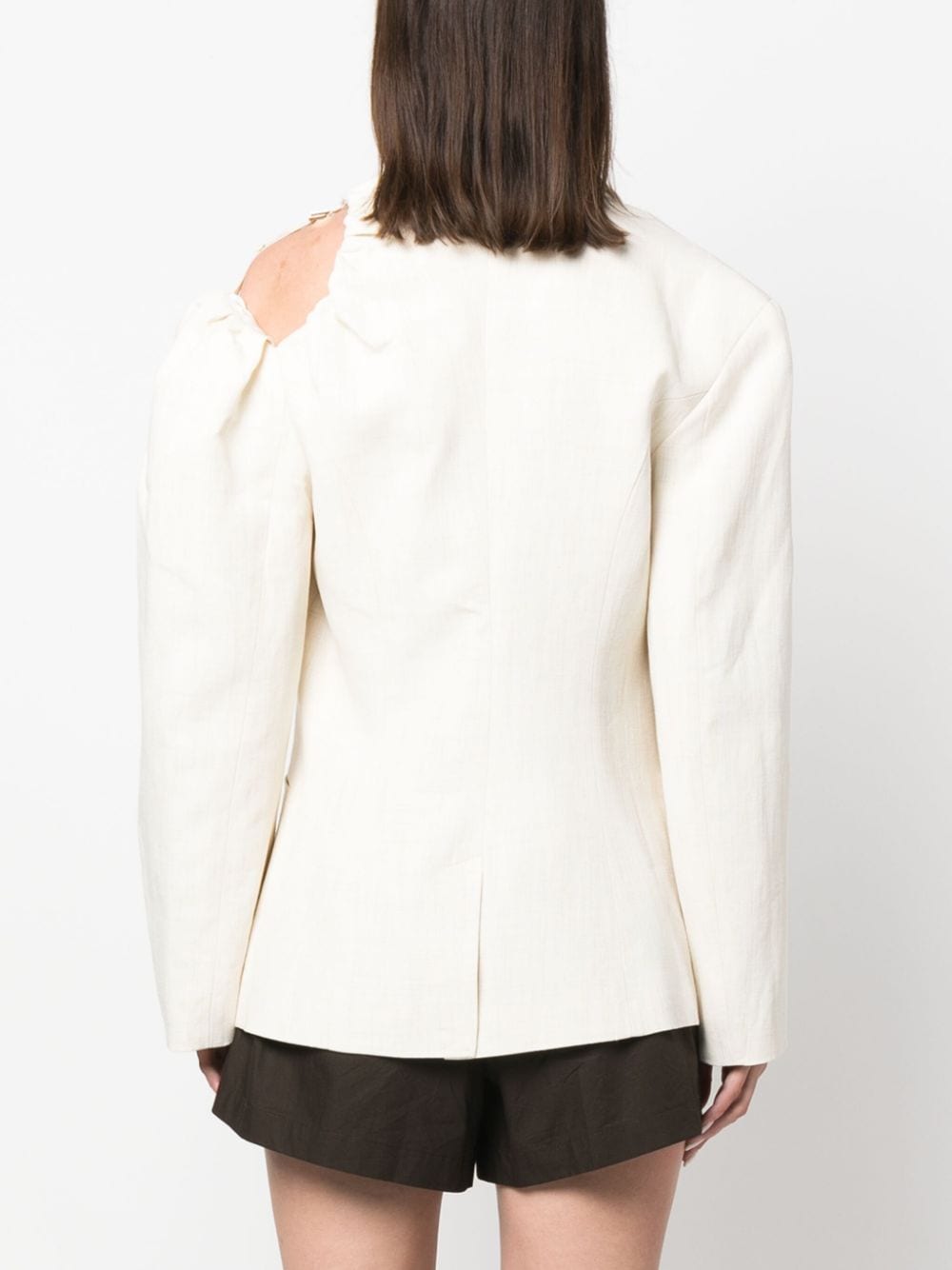 JACQUEMUS Trendy 2024 Women's Off-White Vest - 23FW Collection