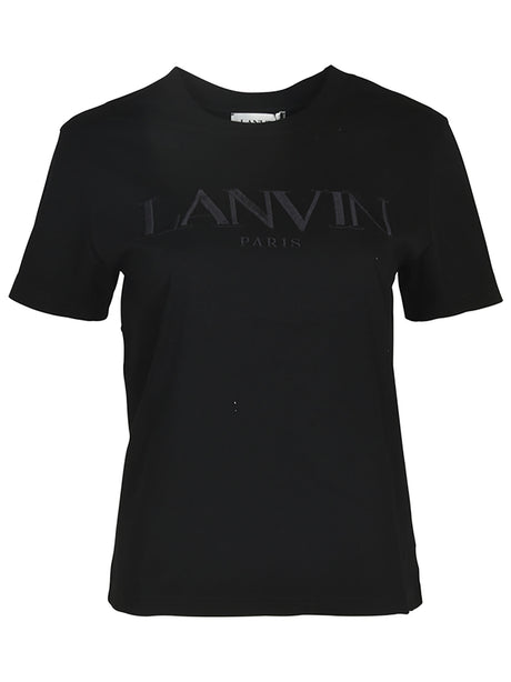 Lanvin Timeless Black Mini T-Shirt for Women