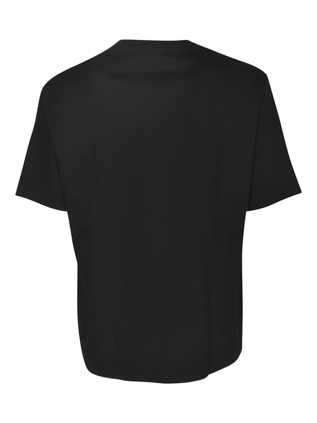 Lanvin Men's Stylish Black Mini T-Shirt