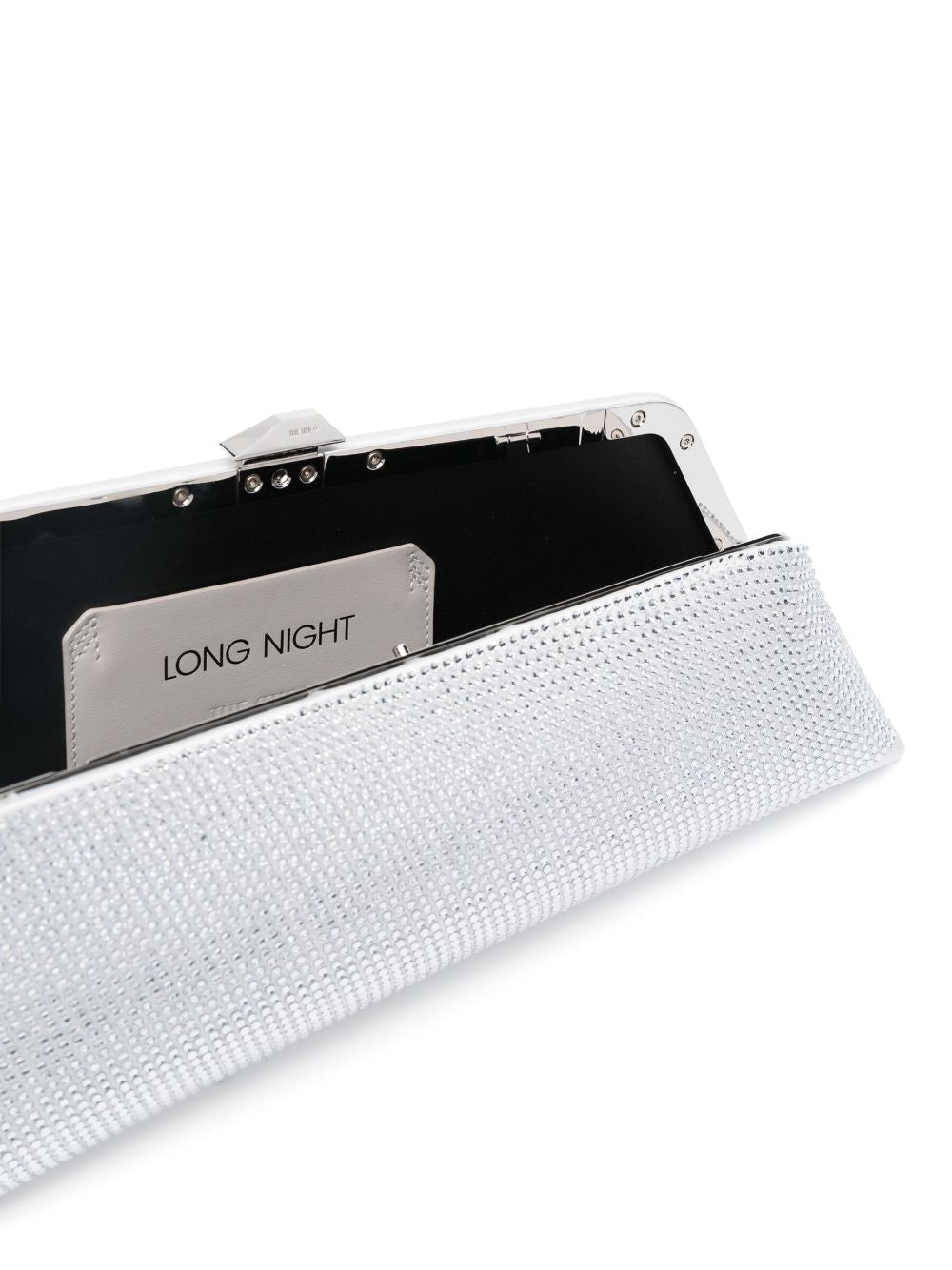 Elegant 23FW Women's Grey Clutch Bag by THE ATTICO