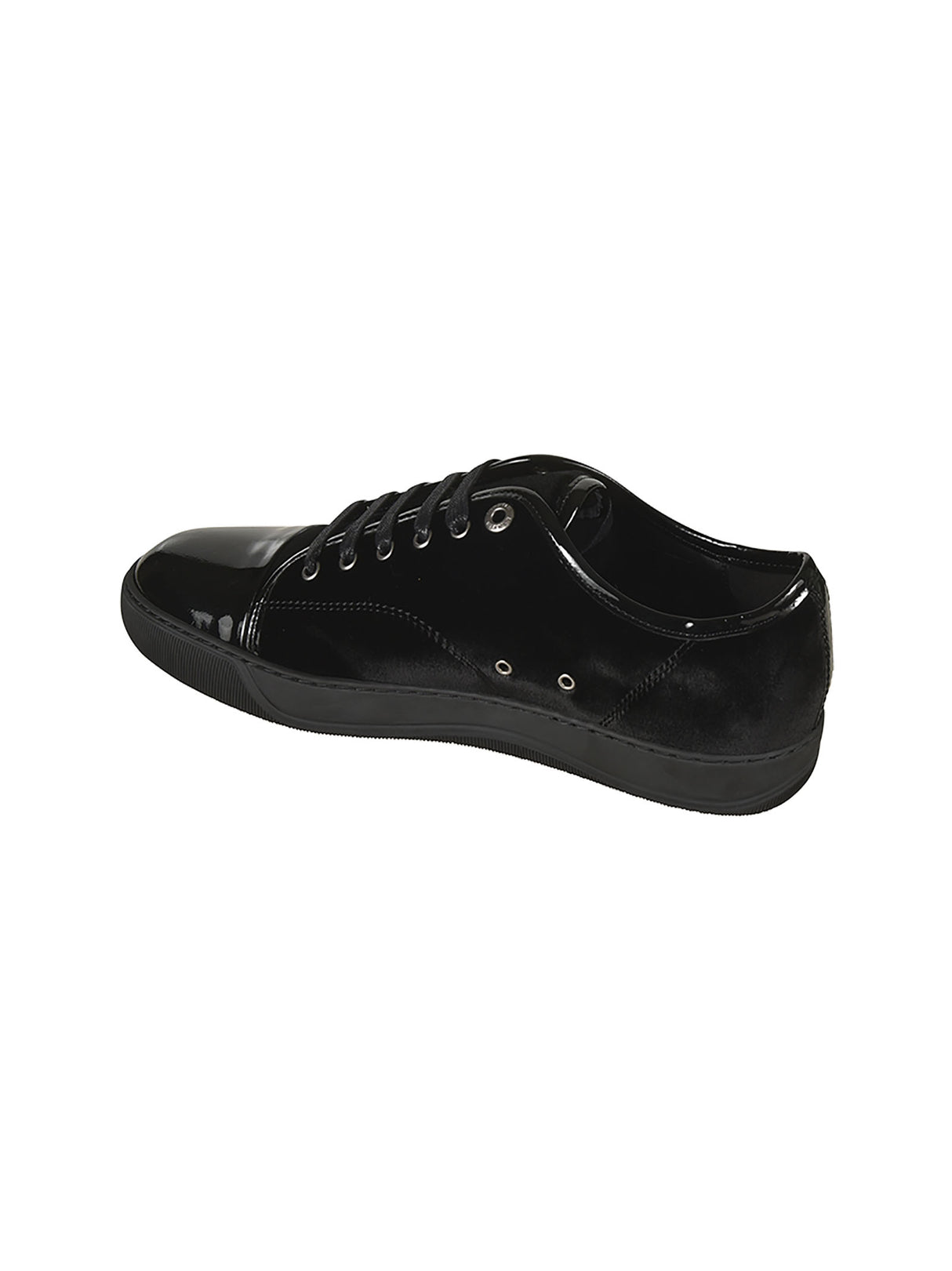 Lanvin Sleek Black Sneakers for Men - AI24 Collection