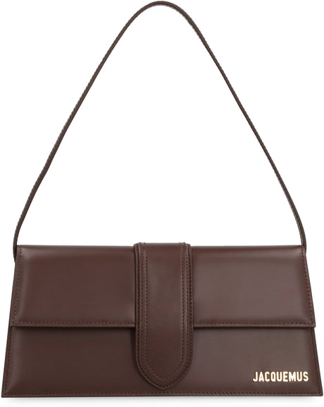 JACQUEMUS Elegant Long Mini Calfskin Tote