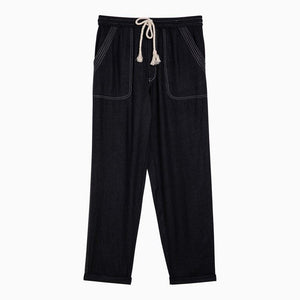 ISABEL MARANT ETOILE ÉCRU Silk Trousers for Women - SS24 Collection