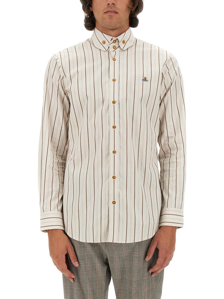 VIVIENNE WESTWOOD Krall Shirt Size 48 - Classic Elegance for Men